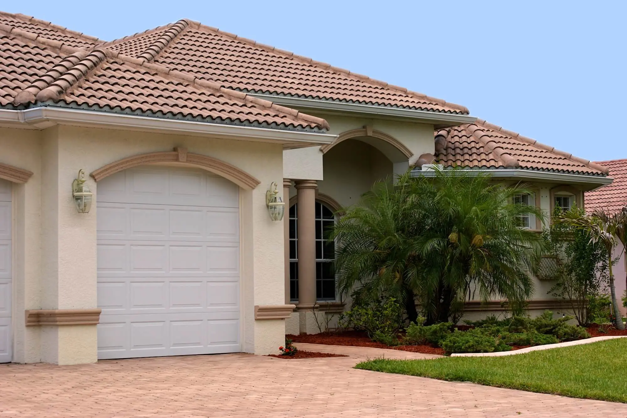 port st lucie home professionally repainted stucco exterior